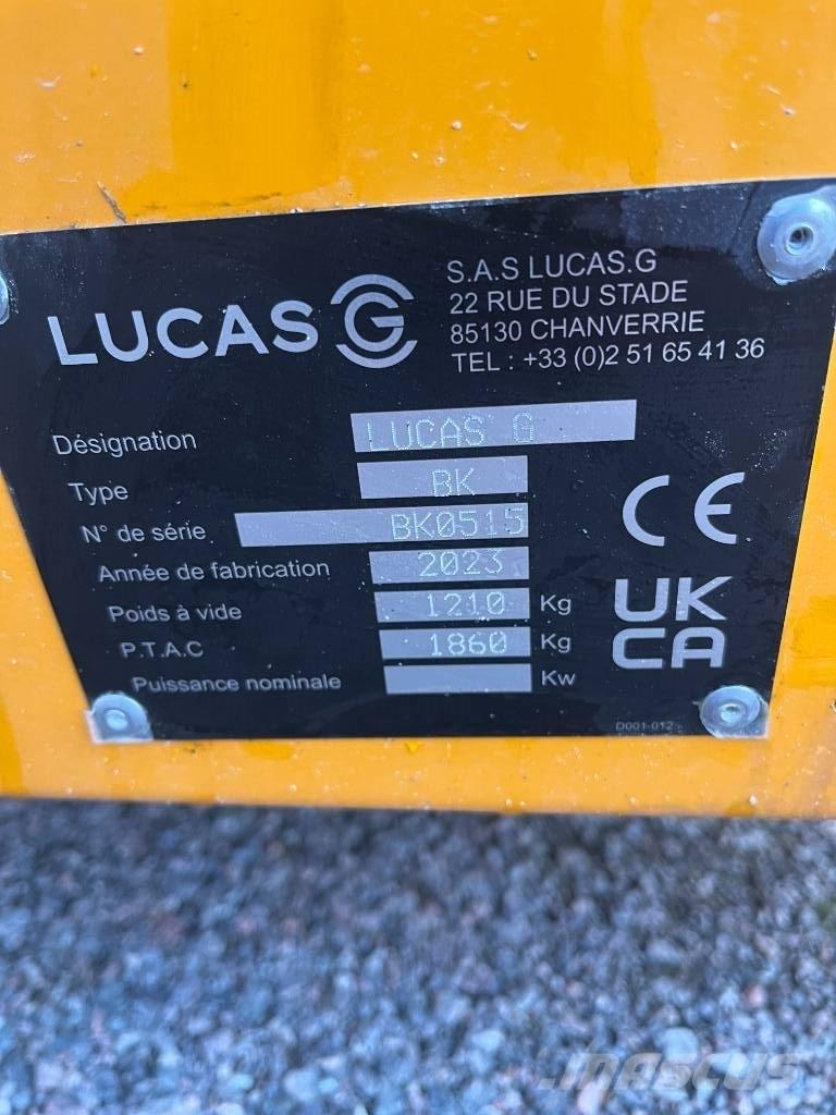 Lucas Raptor BK Rozdrabniacze, krajarki i odwijarki słomy