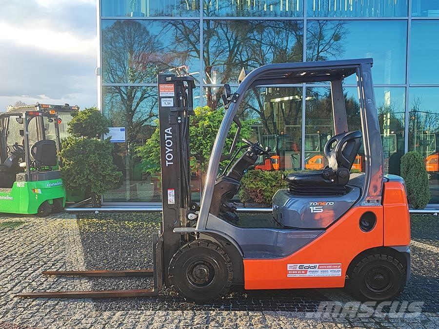 Toyota 02-8FDF15 Wózki Diesla