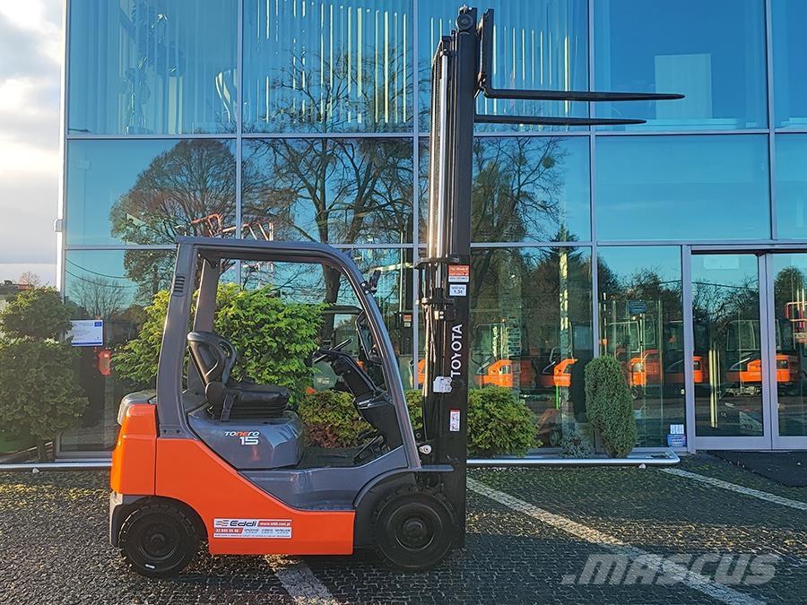 Toyota 02-8FDF15 Wózki Diesla