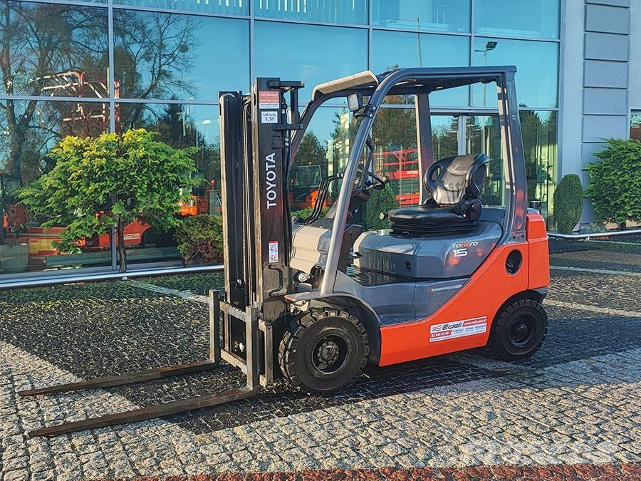 Toyota 02-8FDF15 Wózki Diesla