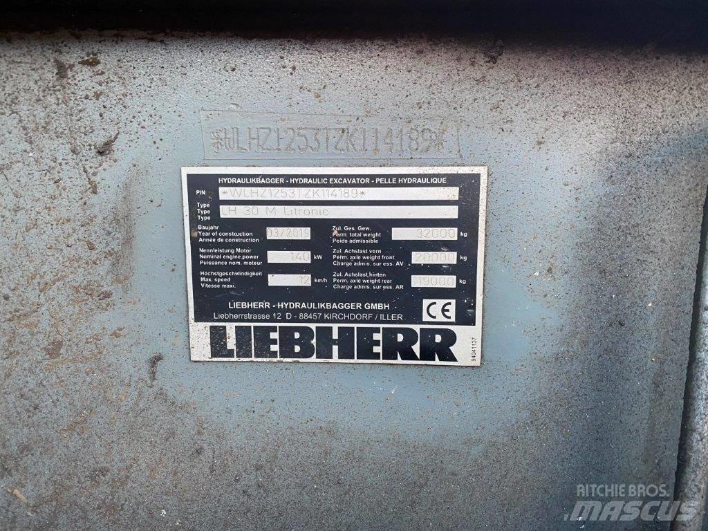 Liebherr LH 30 M Koparki przeładunkowe
