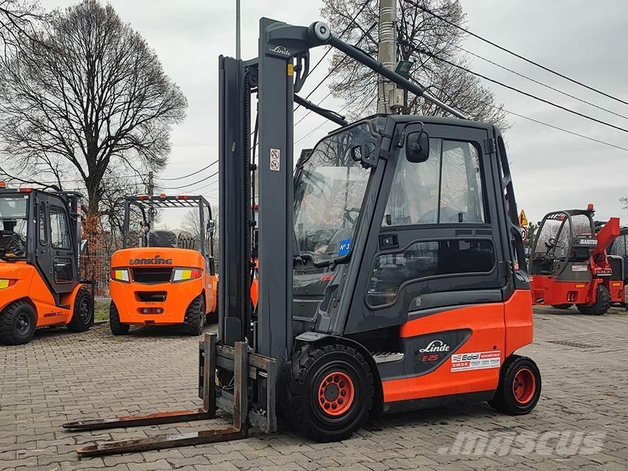 Linde E25-01 Wózki elektryczne