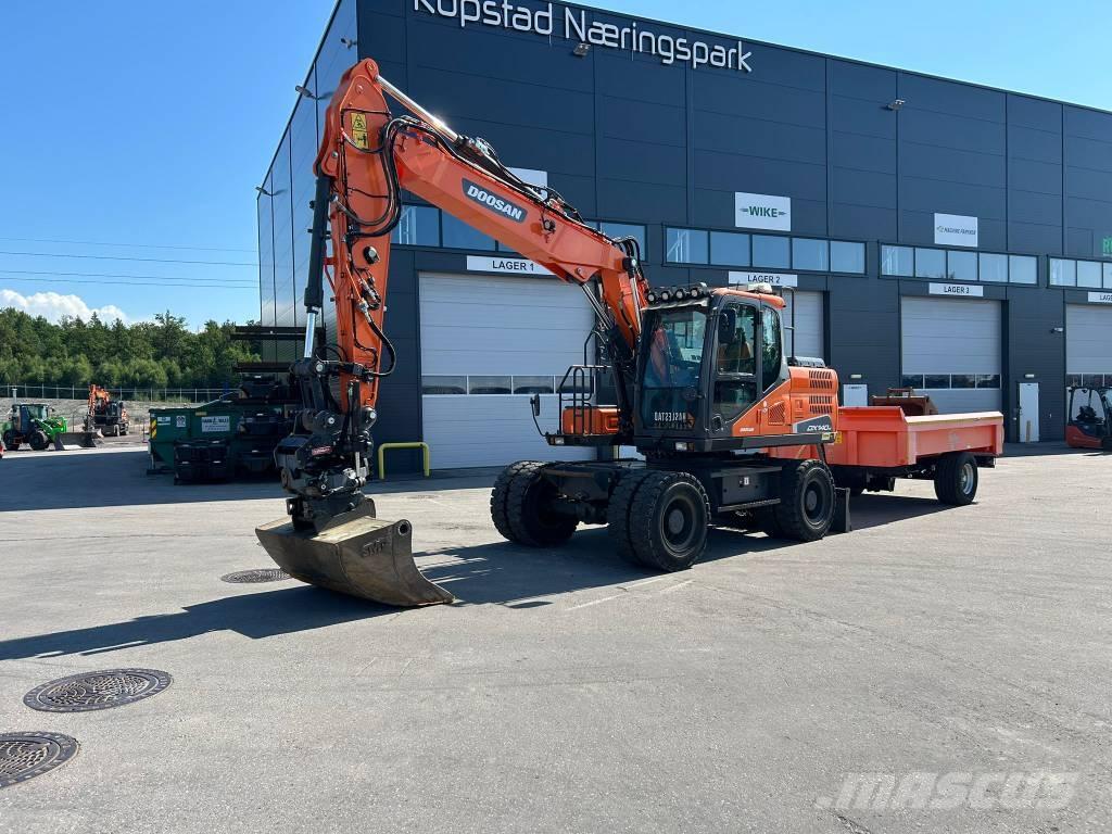 Doosan DX 140 W-5 Koparki kołowe
