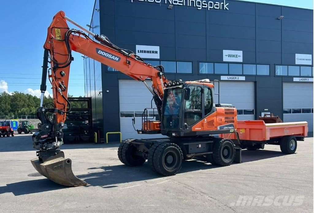 Doosan DX 140 W-5 Koparki kołowe