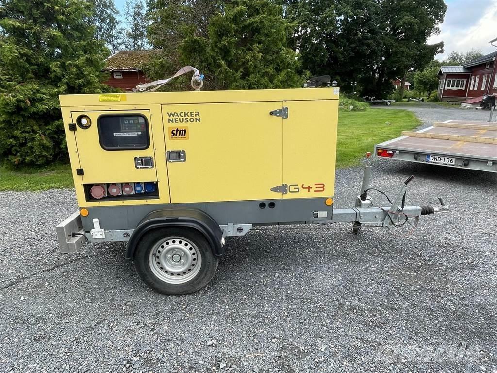 Wacker Neuson G43 Agregaty prądotwórcze Diesla