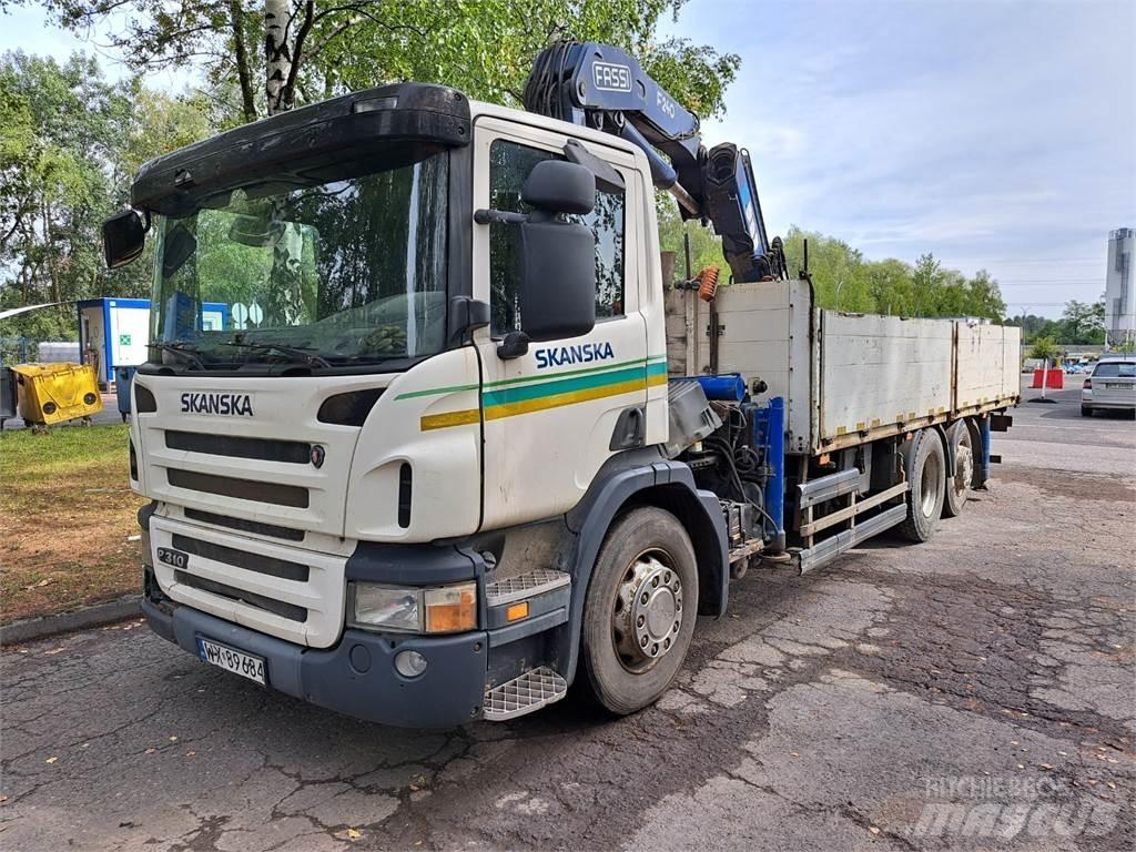 Scania P310 + HR Ciężarówki typu Platforma / Skrzynia
