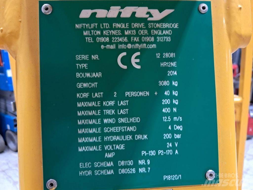 Niftylift HR12NE Podnośniki przegubowe