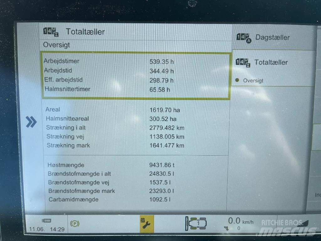 CLAAS Lexion 8800TT Kombajny zbożowe