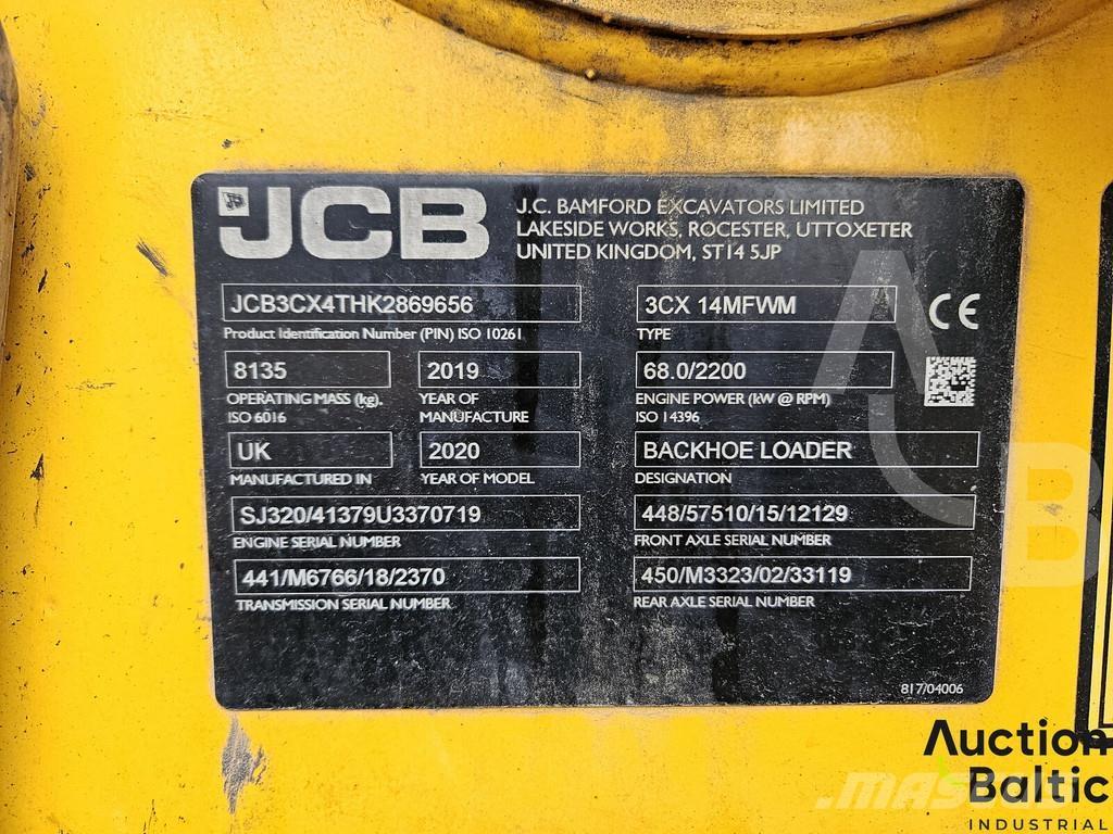 JCB 3 CX Koparko-ładowarki