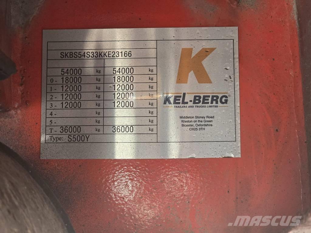 Kel-Berg 3 AS Platformy / Naczepy z otwieranymi burtami