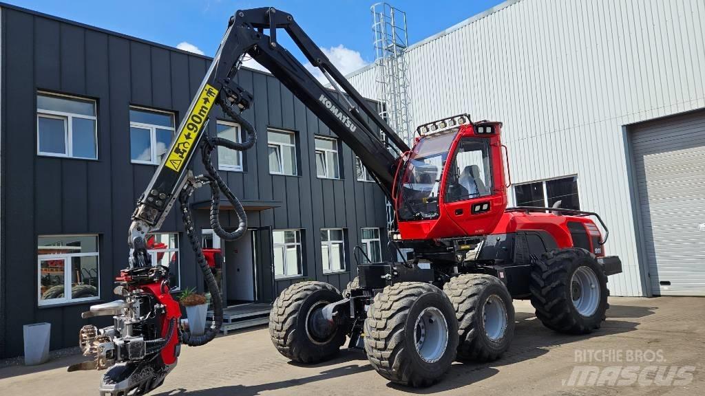 Komatsu 911 Harwestery