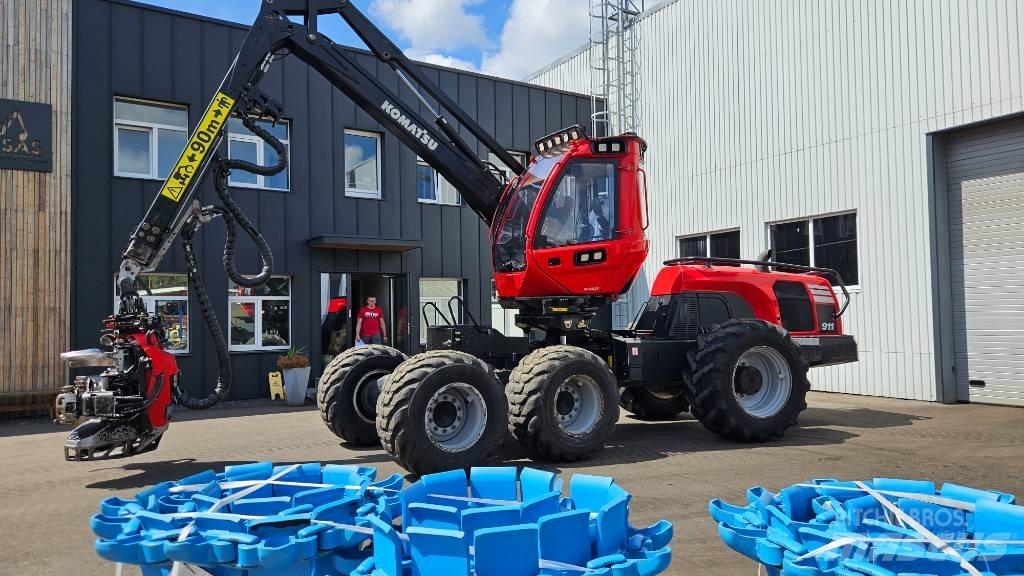 Komatsu 911 Harwestery
