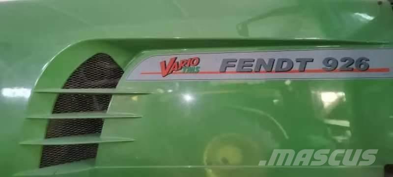 Fendt 926 Vario TMS Ciągniki rolnicze