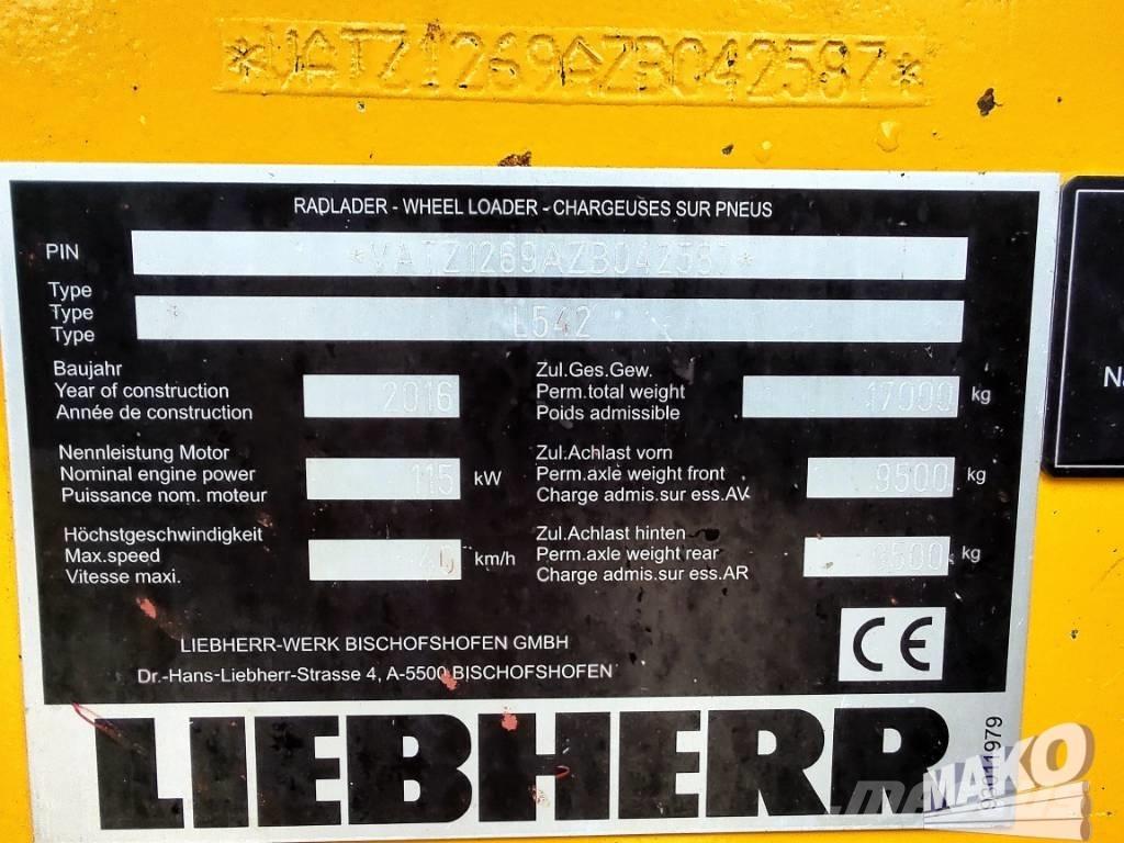 Liebherr L 542 Ładowarki kołowe