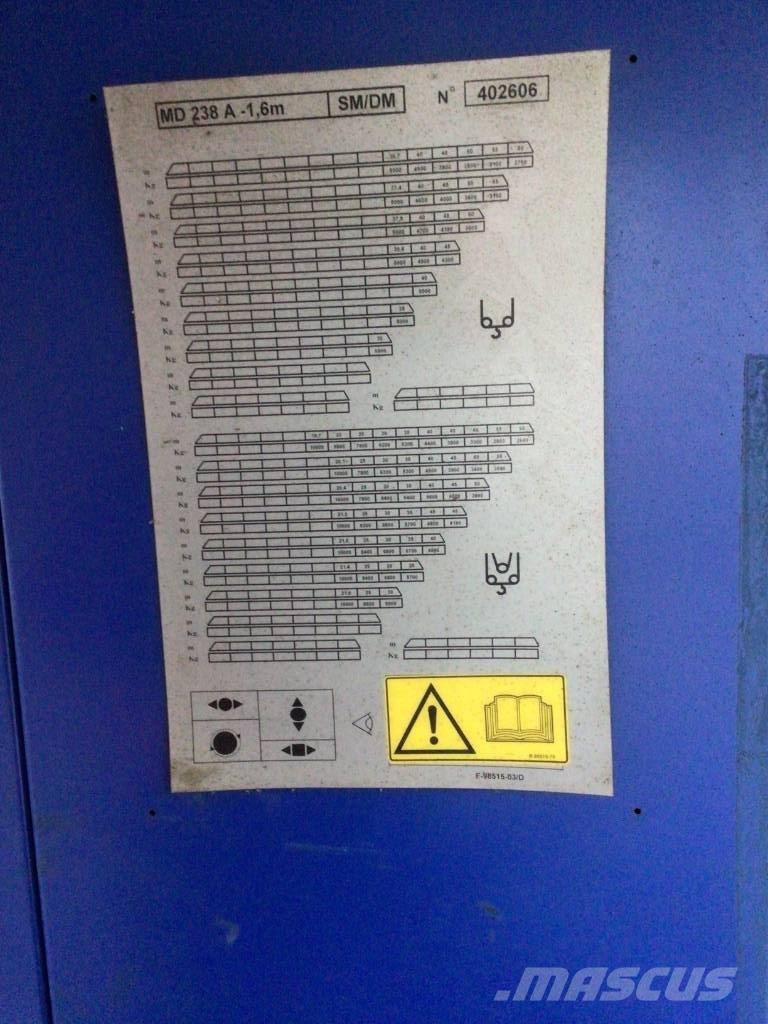Potain MD238AJ10 Żurawie wieżowe