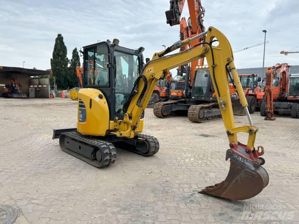 Komatsu PC26MR-3 Minikoparki