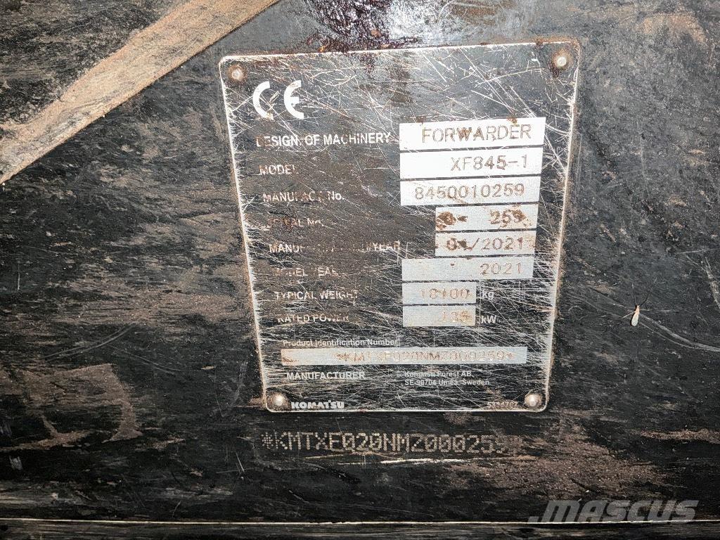 Komatsu 845 Forwardery
