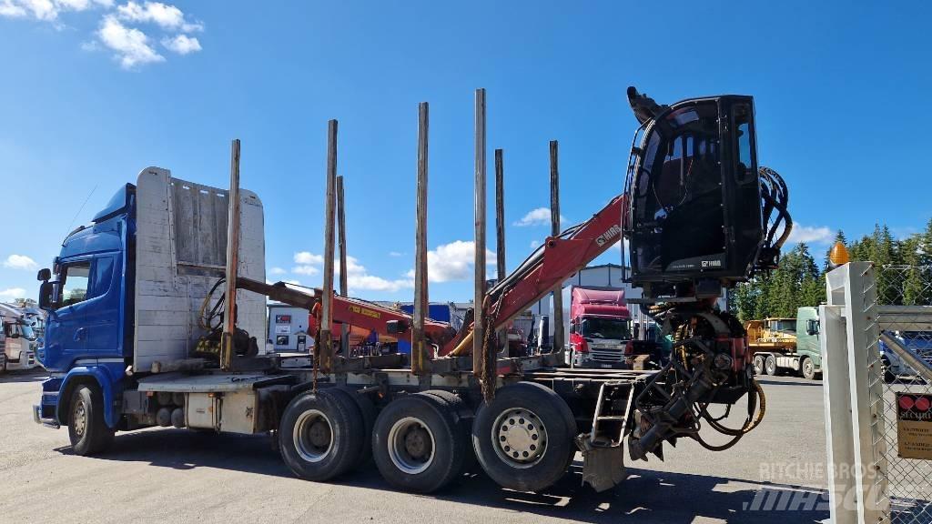 Scania R730 8x4*4 Samochody do przewozu drewna