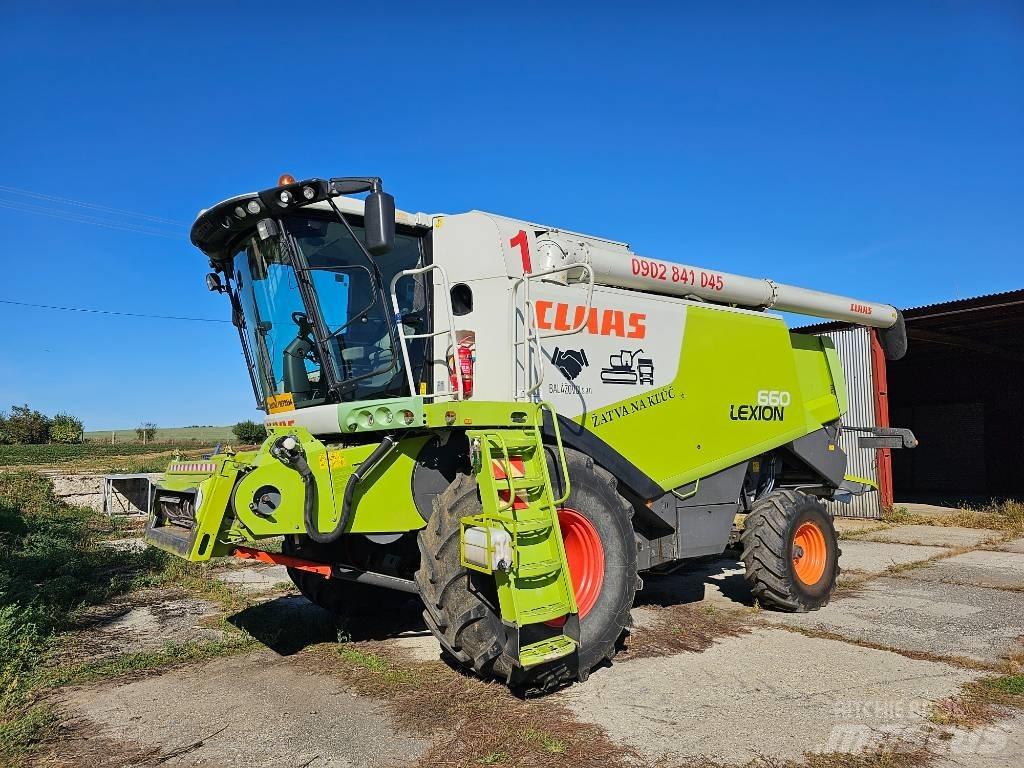 CLAAS Lexion 660 Kombajny zbożowe