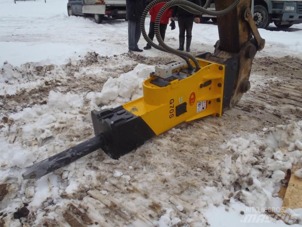  TUR G70 S 1240kg Młoty hydrauliczne