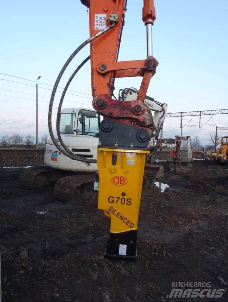  TUR G70 S 1240kg Młoty hydrauliczne