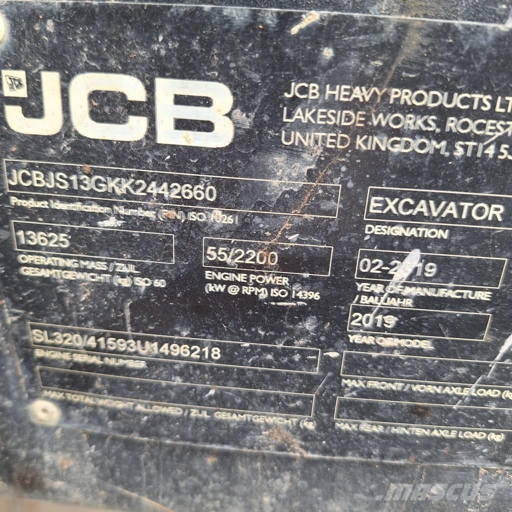 JCB JS 131 LC Koparki gąsienicowe