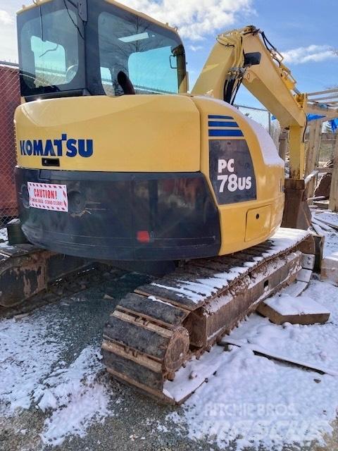 Komatsu PC 78 Koparki gąsienicowe