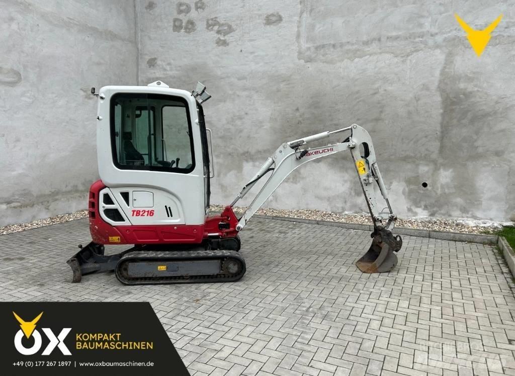 Takeuchi TB 216 Minikoparki