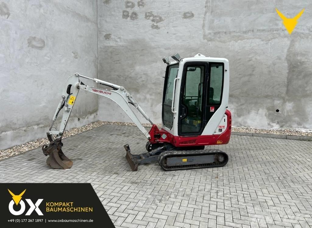 Takeuchi TB 216 Minikoparki
