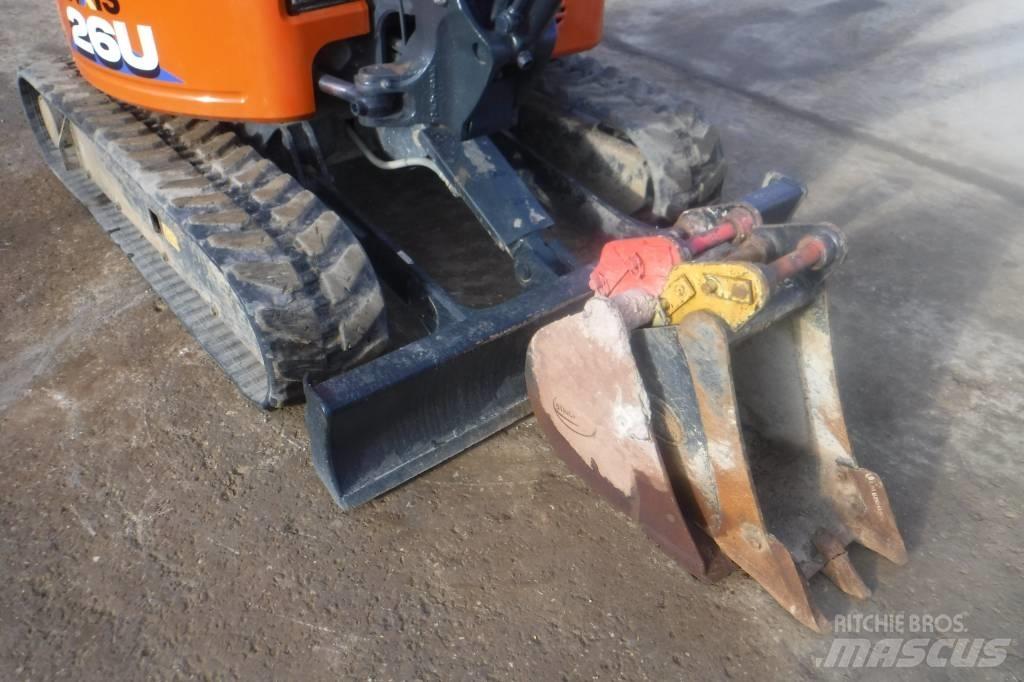 Hitachi ZX 26 U-6 Minikoparki