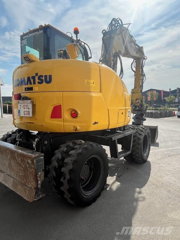 Komatsu PW98MR-10 Koparki kołowe