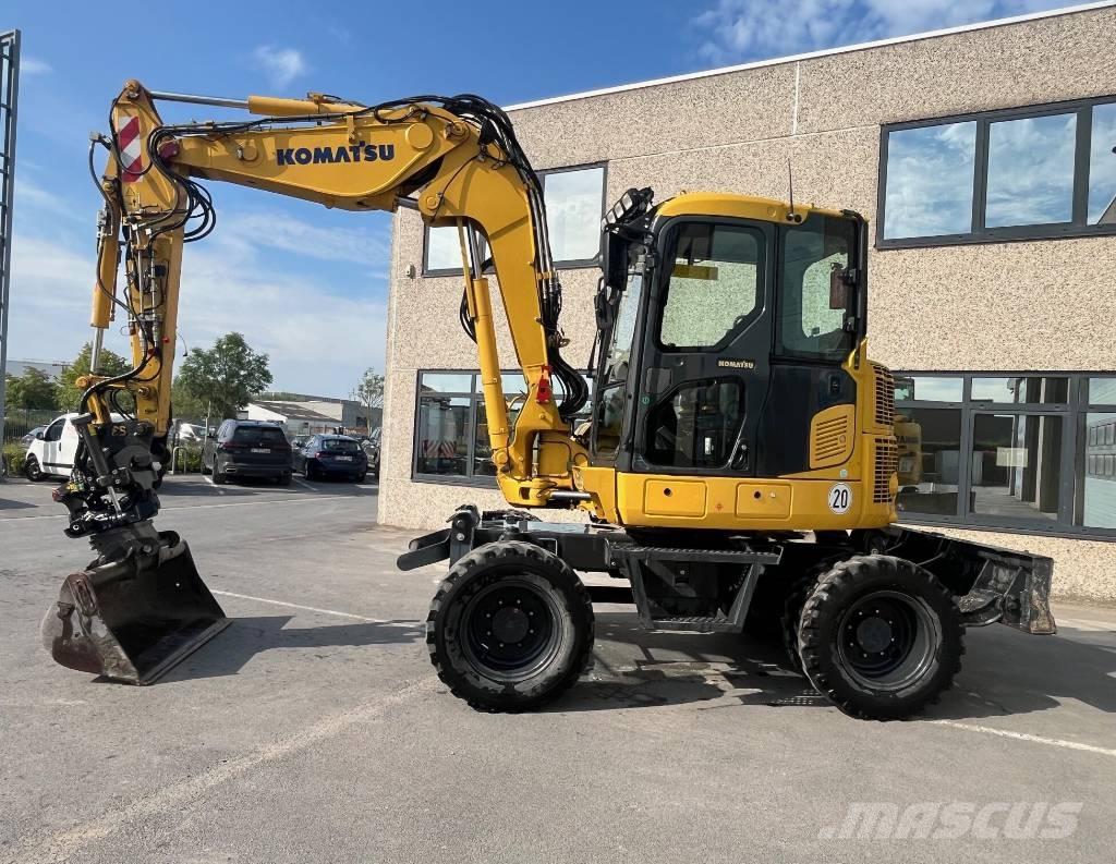 Komatsu PW98MR-10 Koparki kołowe