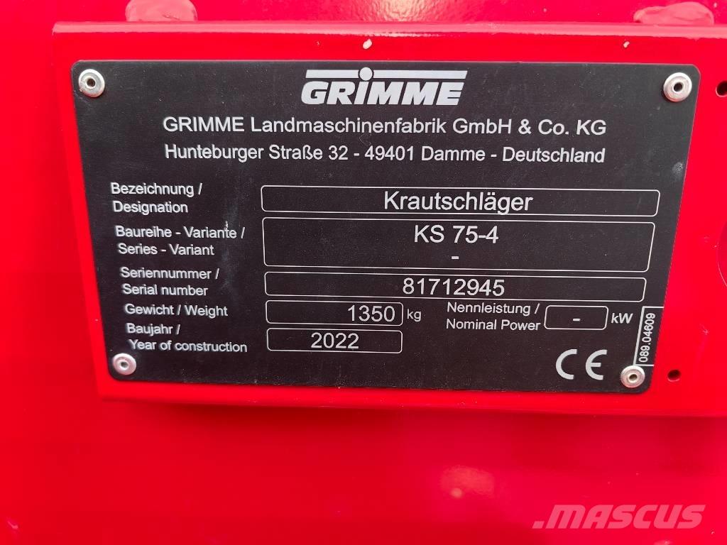 Grimme KS 75-4 Sprzęt do ziemniaków - Inne