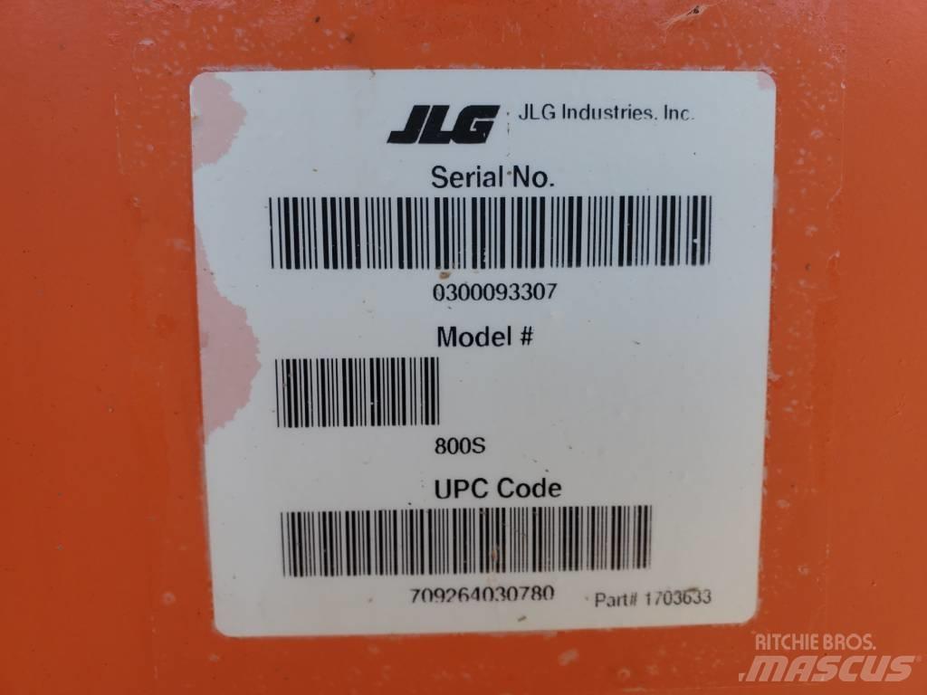JLG 800 S Wózki widłowe terenowe
