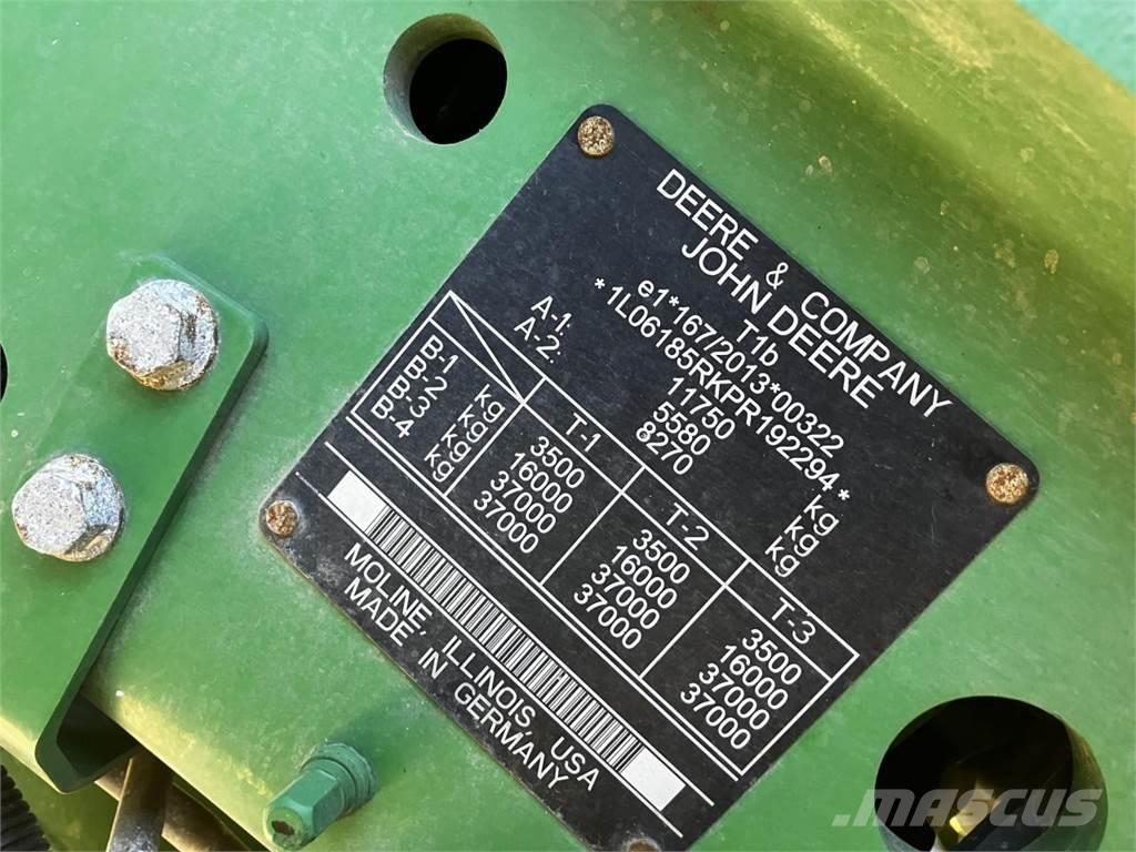 John Deere 6R 185 Ciągniki rolnicze