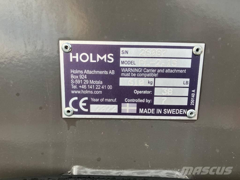 Holms PL215 Zamiatarki - Zgarniarki - Odśnieżarki