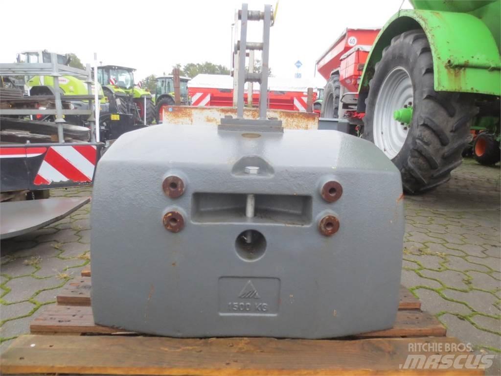 Agri CON 1500KG Przyczepy do przewozu słomy w belach