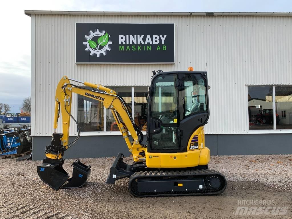 Komatsu PC26 MR-5 Minikoparki