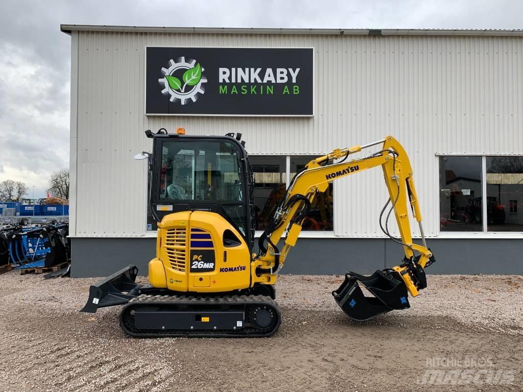 Komatsu PC26 MR-5 Minikoparki
