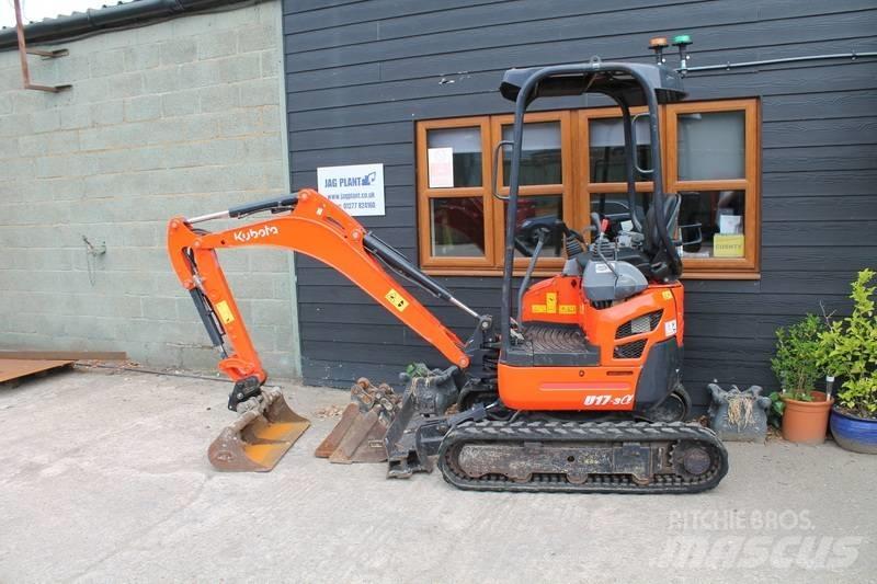 Kubota U 17-3 Minikoparki