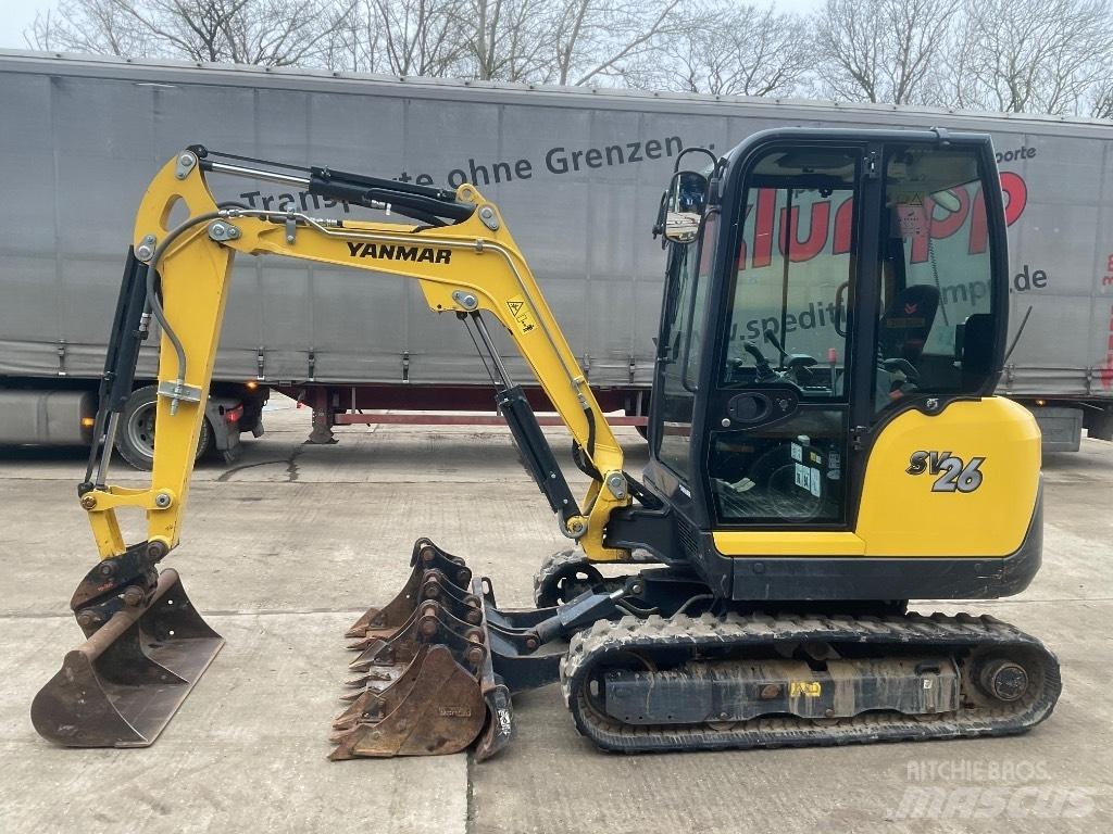 Yanmar SV 26 Minikoparki