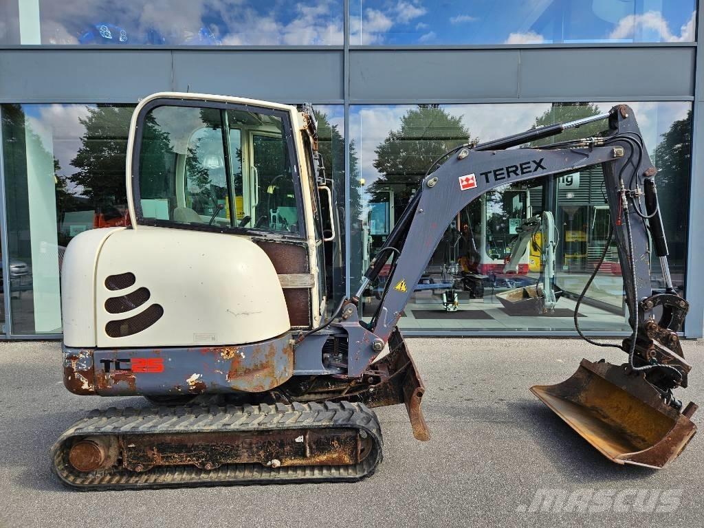 Terex tc25 Minikoparki
