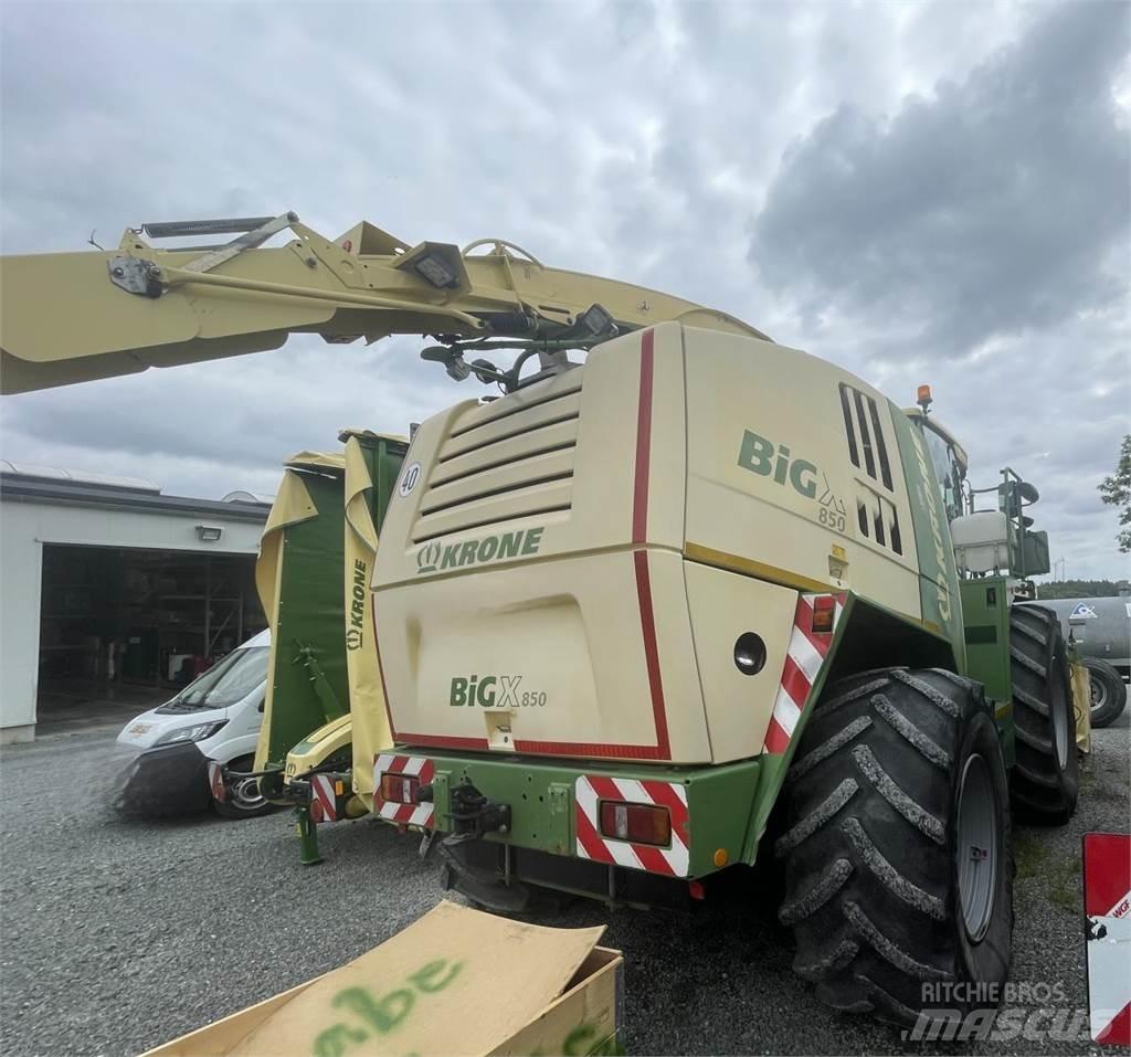 Krone BIG X850 Sieczkarnie samojezdne