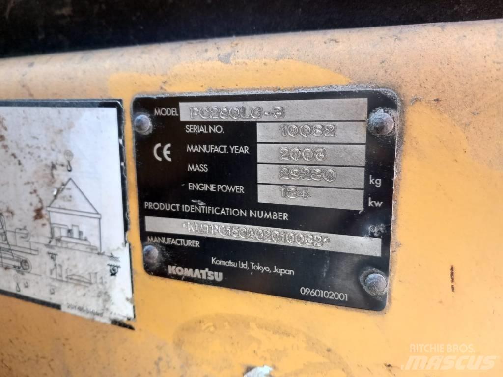 Komatsu PC 290 LC-3 Koparki gąsienicowe