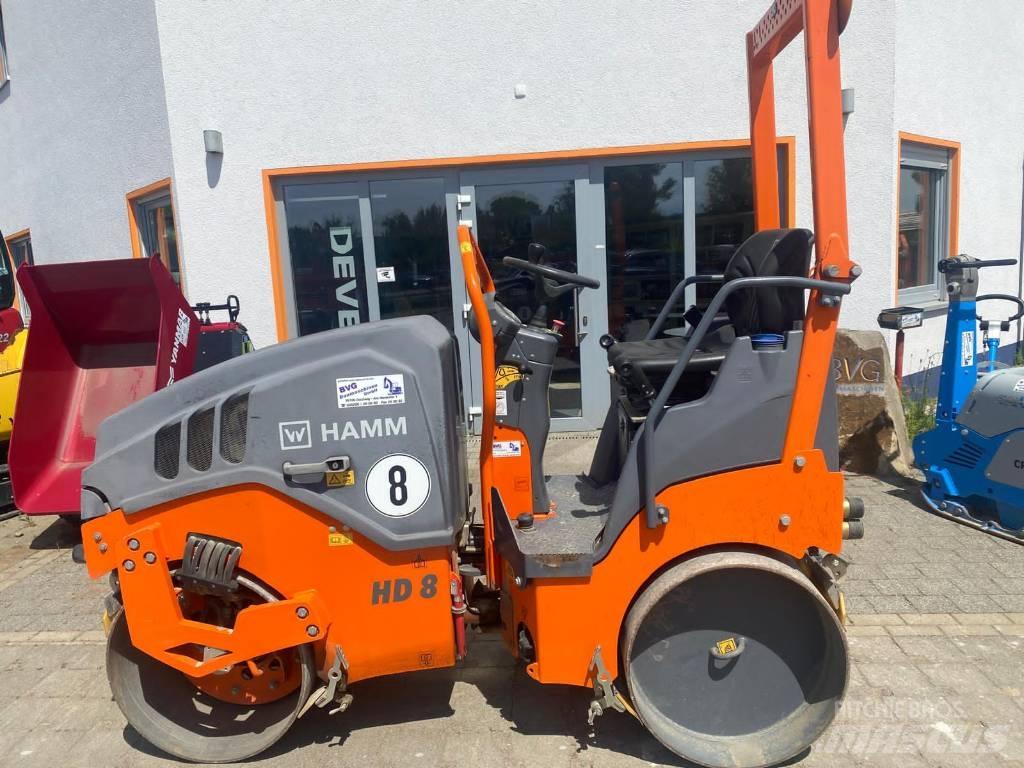 Hamm HD8VV Walce dwubębnowe
