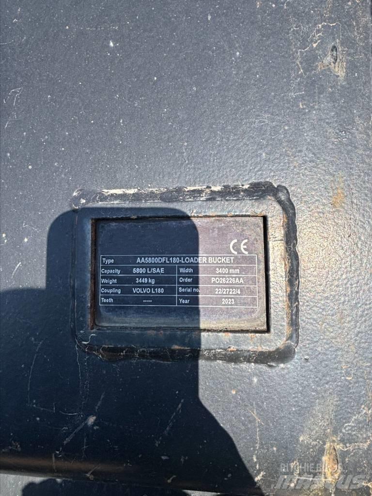 Volvo L180H Ładowarki kołowe