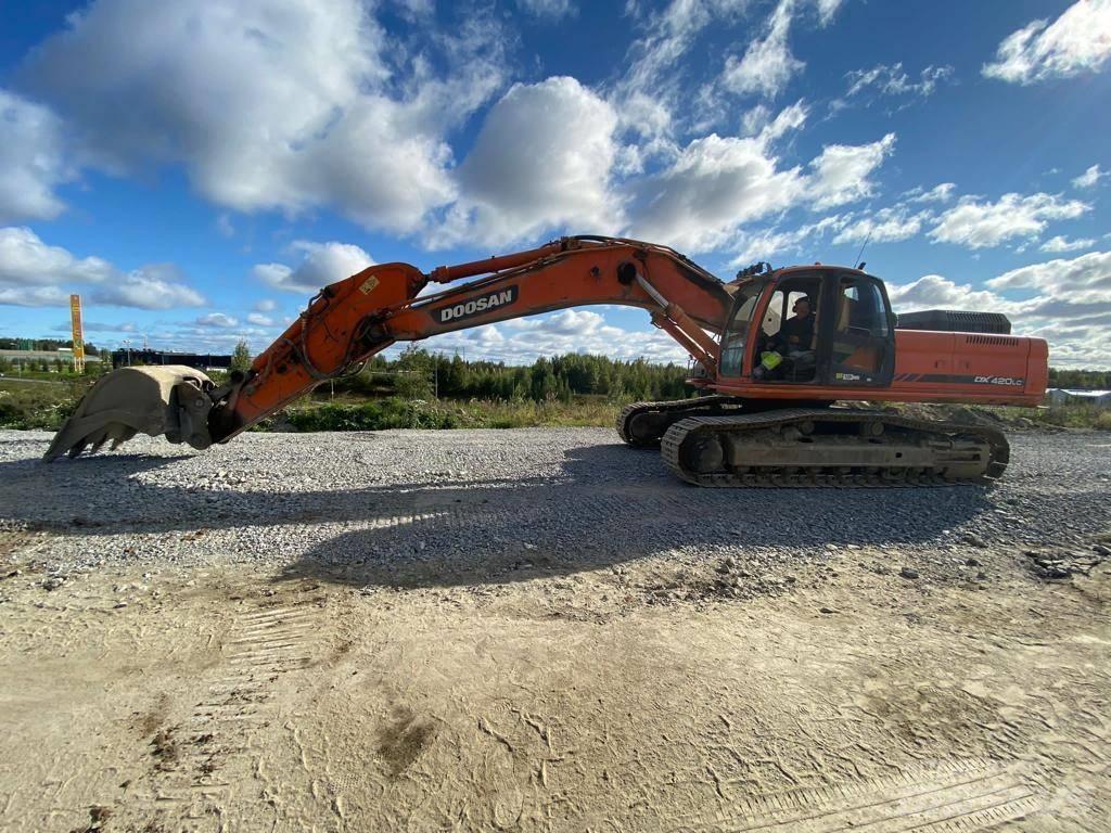 Doosan DX420LC Koparki gąsienicowe