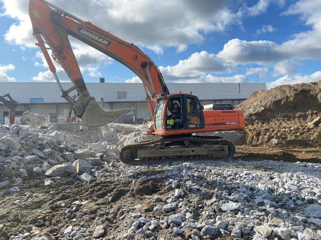 Doosan DX420LC Koparki gąsienicowe