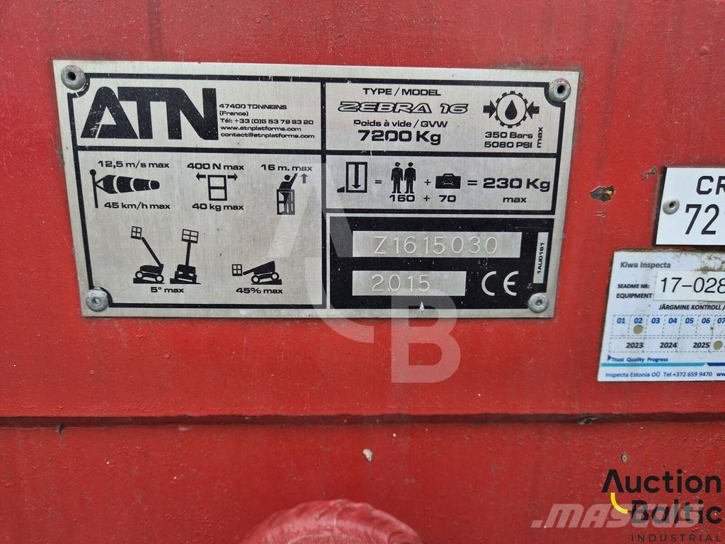 ATN Zebra 16 Podnośniki przegubowe