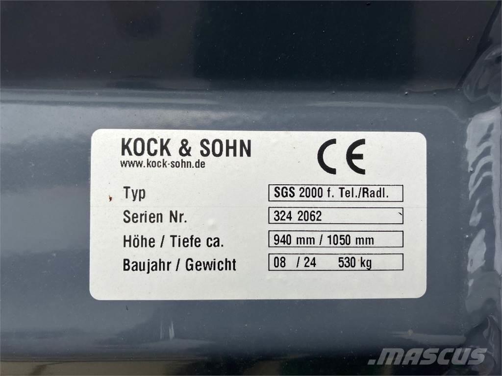 Kock + SOHN T-M 2000 Łyżki do ładowarek